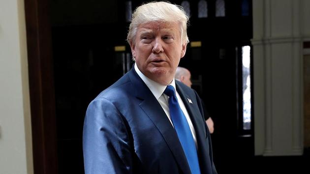 Donald Trump walks through the atrium of his Trump International Hotel in Washington, DC, U.S., September 16, 2016. (REUTERS) Donald Trump walks through the atrium of his Trump International Hotel in Washington, DC, U.S., September 16, 2016. (REUTERS)
