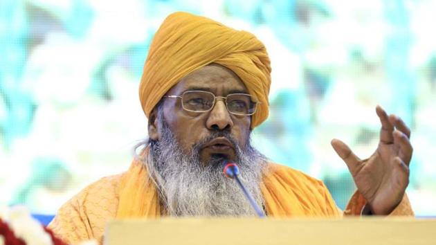 Spritual head of Ajmer shrine Syed Jainul Abedin Ali Khan. (HT Photo) Spritual head of Ajmer shrine Syed Jainul Abedin Ali Khan. (HT Photo)