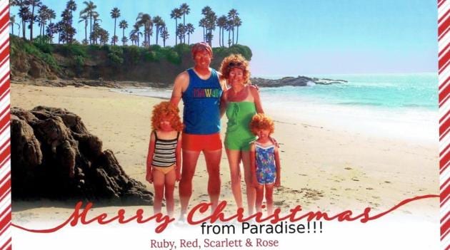 Bergerons 2022 Christmas Card This Family's Amazingly Awkward Christmas Cards Will Make You Laugh Out  Loud - Hindustan Times