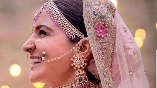 Anushka looked as happy as a bride can be at her wedding.  The official statement also mentioned that the couple will organise a grand reception on December 26 in Mumbai, which will see the presence of stars from the world of Bollywood and Cricket. (PTI) 
