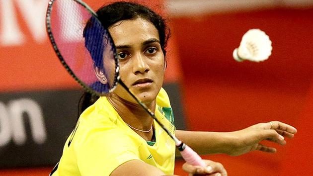 PV SIndhu will start her BWF Super Series Final campaign in Dubai against He Bingjiao.(AP)