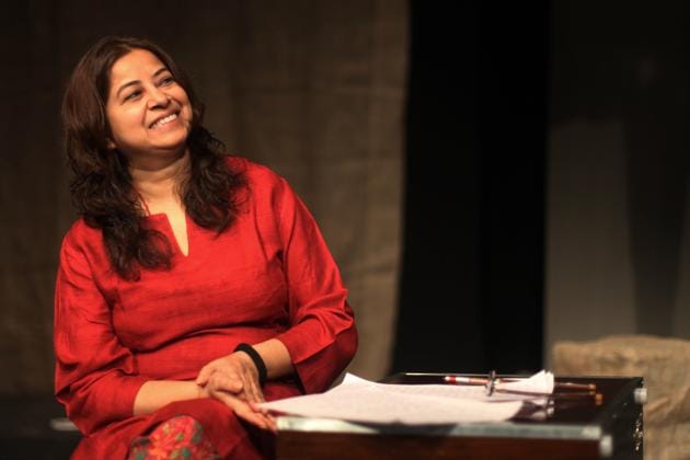 Each year, to remember Jennifer Kapoor, a series of concerts are held at Prithvi Theatre, where prominent artist perform. Here is Rekha Bharadwaj during a rehearsal in 2011. (Puneet Chandhok / HT Photo)
