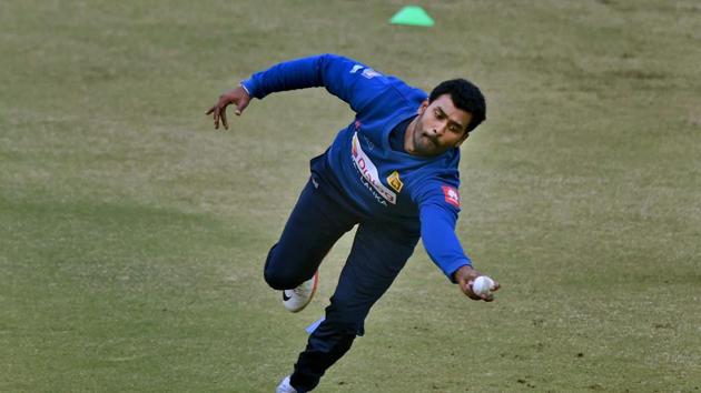 The Sri Lankan team are on the cusp of securing their first-ever series win against India in bilateral ODI series. (PTI) The Sri Lankan team are on the cusp of securing their first-ever series win against India in bilateral ODI series. (PTI)