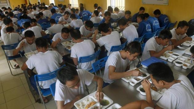 Rights groups accuse officials at the centres of skimming from those salaries or pocketing boarding fees paid by some users’ families, and say addicts are detained against their will. “These are a failure in terms of drug treatment, but they’re incredibly successful in terms of generating money for government functionaries who run the centres,” said Richard Pearshouse, an associate director at Human Rights Watch. (AFP) 