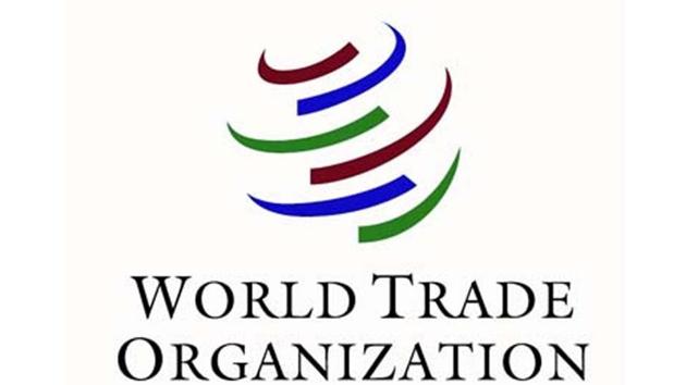 Logo of the World Trade Organization that deals with the global rules of trade between nations. Logo of the World Trade Organization that deals with the global rules of trade between nations.
