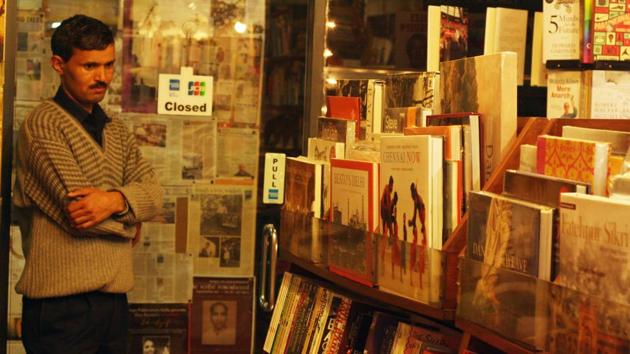 Sohan Singh at The Book Shop in Jor Bagh. (Mayank Austen Soofi / HT Photo) Sohan Singh at The Book Shop in Jor Bagh. (Mayank Austen Soofi / HT Photo)