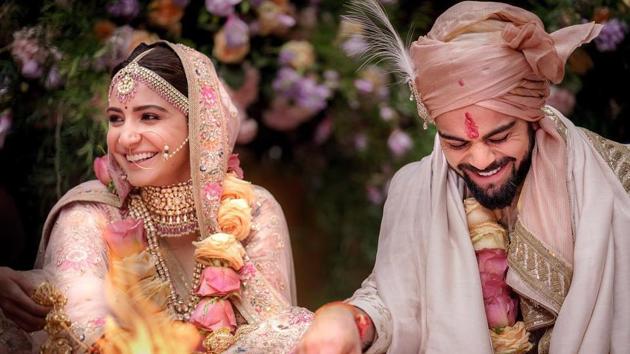 Anushka Sharma's Wedding Day | Celebrity weddings, Antique jewelry indian,  Sabyasachi earrings