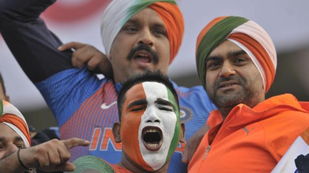 Indian fans had a great time as skipper Rohit Sharma went about hitting Sri Lankan bowlers to all parts of the PCA stadium in Mohali on Wednesday. (Ravi Kumar/HT)