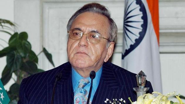 Former Pakistan foreign minister Khurshid Mahmud Kasuri (Arvind Yadav/HT File Photo) Former Pakistan foreign minister Khurshid Mahmud Kasuri (Arvind Yadav/HT File Photo)