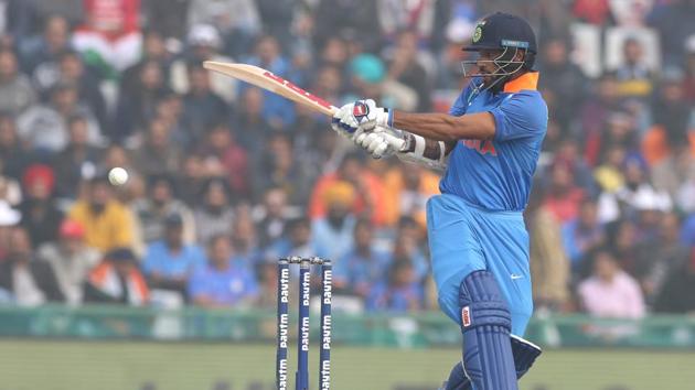 Shikhar Dhawan started well and raced away to a magnificent fifty. (BCCI) Shikhar Dhawan started well and raced away to a magnificent fifty. (BCCI)