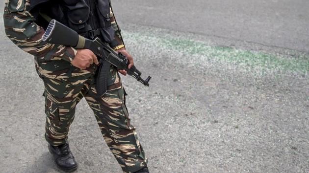The jawan, of the 118 Medium Regiment, shot himself dead with his INSAS rifle around 06:45am while on duty near Chhalla village in the RS Pura police station area. (File) The jawan, of the 118 Medium Regiment, shot himself dead with his INSAS rifle around 06:45am while on duty near Chhalla village in the RS Pura police station area. (File)
