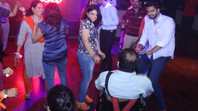 A similar event was organised for the differently abled in New Delhi recently. (HT Photo) A similar event was organised for the differently abled in New Delhi recently. (HT Photo)