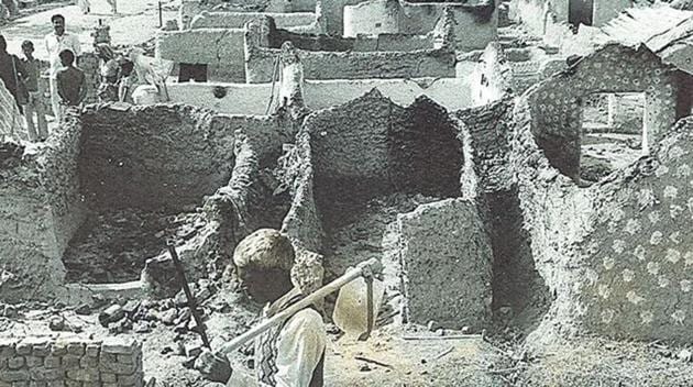 The anti-Sikh riots broke out on October 31, 1984, after the assassination then prime minister Indira Gandhi by her Sikh bodyguards. Large mobs killed around 3,000 Sikhs, most of them men. (HT file) The anti-Sikh riots broke out on October 31, 1984, after the assassination then prime minister Indira Gandhi by her Sikh bodyguards. Large mobs killed around 3,000 Sikhs, most of them men. (HT file)