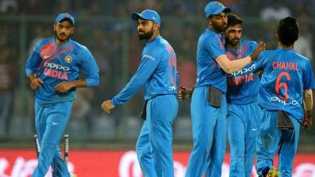 India will play 53 T20 Internationals in the next five years which includes 26 away matches. (AFP) India will play 53 T20 Internationals in the next five years which includes 26 away matches. (AFP)