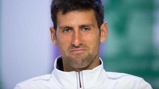 Novak Djokovic, whose season was cut short after sustaining a right elbow injury at Wimbledon, is slated to return to action with the season-opening Qatar ExxonMobil Open in Doha, before he heads Down Under for the Australian Open. (Getty Images) Novak Djokovic, whose season was cut short after sustaining a right elbow injury at Wimbledon, is slated to return to action with the season-opening Qatar ExxonMobil Open in Doha, before he heads Down Under for the Australian Open. (Getty Images)