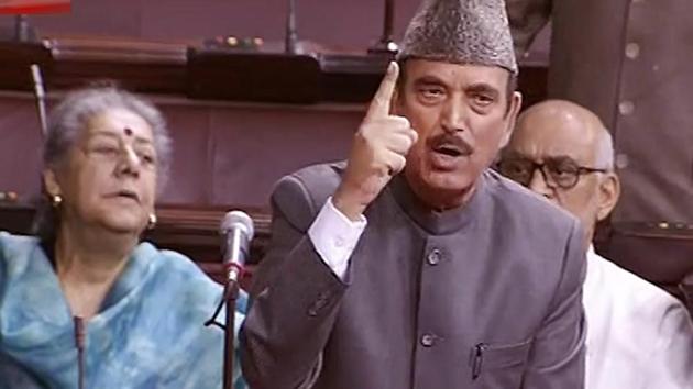 Leader of Opposition Ghulam Nabi Azad in Rajya Sabha on Friday, the inaugural day of the Winter Session. (PTI) Leader of Opposition Ghulam Nabi Azad in Rajya Sabha on Friday, the inaugural day of the Winter Session. (PTI)