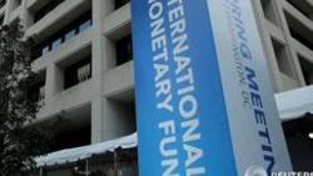The International Monetary Fund headquarters building in Washington.(Reuters)