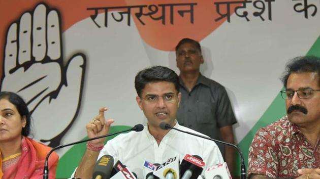 Farmers are living in poor financial condition due to natural calamities and non-disbursal of loans on time, says Sachin Pilot. (HT File Photo) Farmers are living in poor financial condition due to natural calamities and non-disbursal of loans on time, says Sachin Pilot. (HT File Photo)