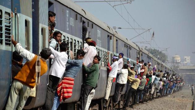 The Minister was replying to a question on exploring the possibility of Rajdhani Express train making a round trip within 24 hours, with half-an-hour gap for inspection at either end, to maximise utilisation of such rakes (Reuters File Photo) The Minister was replying to a question on exploring the possibility of Rajdhani Express train making a round trip within 24 hours, with half-an-hour gap for inspection at either end, to maximise utilisation of such rakes (Reuters File Photo)