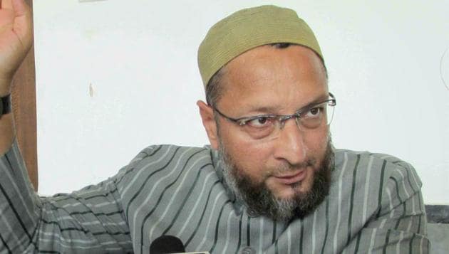 Asaduddin Owaisi said India should take a clear stand in support of Palestinians as the country had historically backed their just cause.(PTI)