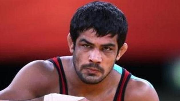 Sushil Kumar won the gold at the Commonwealth Wrestling Championships in South Africa .(AFP)