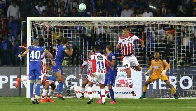 ATK, which came into the match as the bottom-placed team, has now climbed up one spot to seventh.  (ISL) 