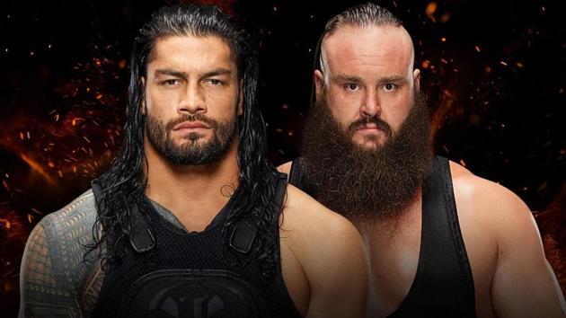 Roman Reigns (L) hailed his rivalry with Braun Strowman as his favourite in his WWE career.(WWE)