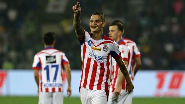 Zequinha, scored the sole goal in the 54th minute for ATK. (ISL) 