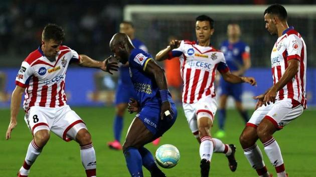 ATK registered their first win of ISL 2017 by beating hosts Mumbai City FC 1-0.  (ISL) 