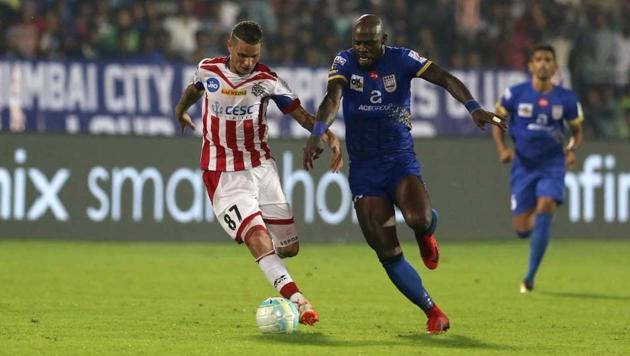 Keane passed the ball to Zequinha in the box and the Portuguese fired it from the right wing to make it 1-0. (ISL) 