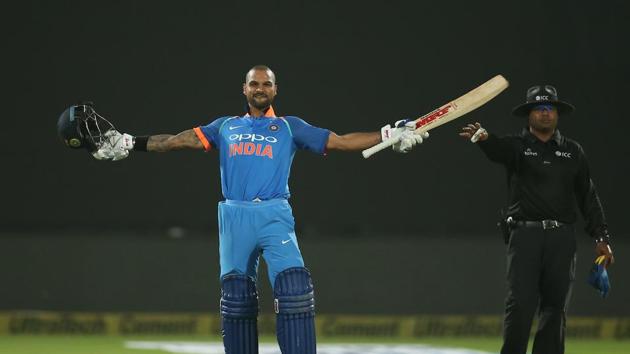 During the course of his match-winning knock, Dhawan crossed the 4,000-run barrier in his 96th ODI. He hit 13 boundaries and two sixes overall as he toyed with the Sri Lankan attack. (BCCI ) 