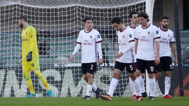 AC Milan Slump To Shock 3-0 Loss Against Struggling Verona In Serie A ...