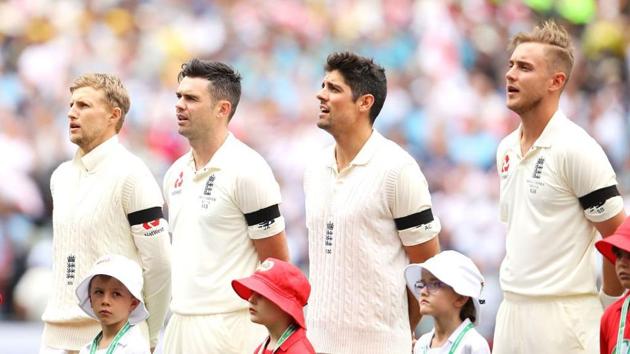 Except James Anderson, senior England players Alastair Cook and Stuart Broad have failed to make an impact in the ongoing Ashes series. (Twitter) Except James Anderson, senior England players Alastair Cook and Stuart Broad have failed to make an impact in the ongoing Ashes series. (Twitter)
