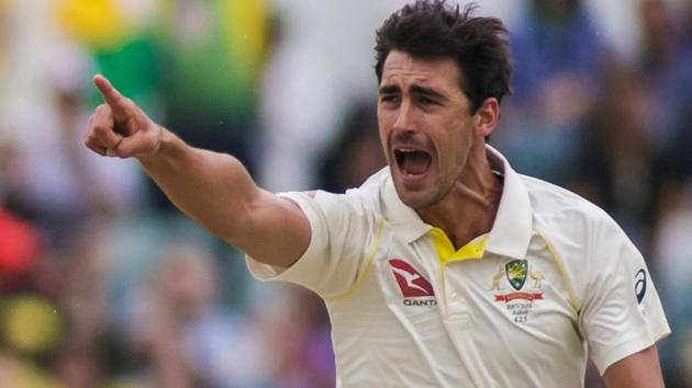 With 19 wickets in three games, Australia’s Mitchell Starc is the highest wicket-taker in the ongoing Ashes series. (Twitter) With 19 wickets in three games, Australia’s Mitchell Starc is the highest wicket-taker in the ongoing Ashes series. (Twitter)