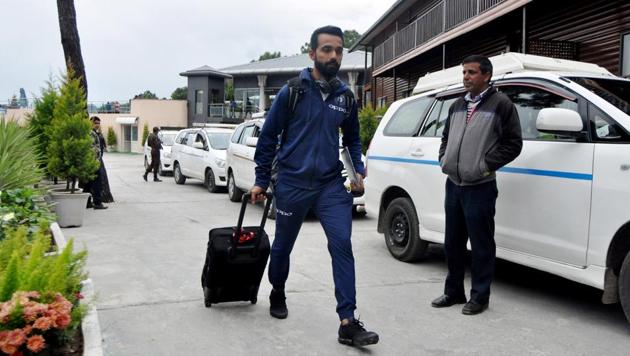 Indian cricket team member Ajinkya Rahane’s lack of form isn’t a concern to former India captain Sourav Ganguly.(HT Photo)