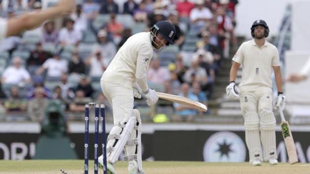 However, when play resumed, Jonny Bairstow was sent back to the pavilion by a Hazlewood stunner. (AP)