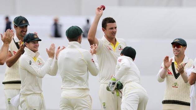 Hazlewood finished with 5/48 in the second innings. (AP)