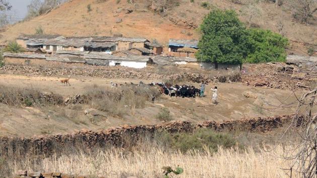 The villages inside the Mukundra Tiger Reserve. (HT File/AH Zaidi) The villages inside the Mukundra Tiger Reserve. (HT File/AH Zaidi)