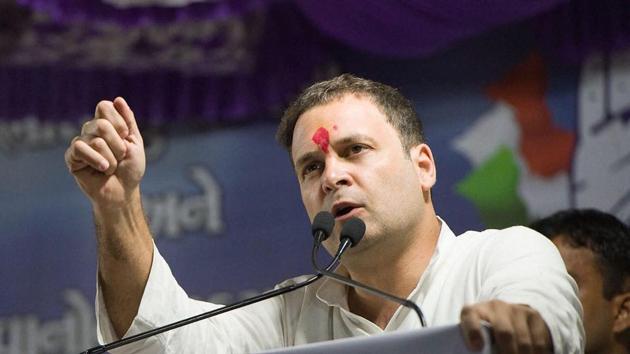 Congress president Rahul Gandhi in Gujarat. Can the party offer a new deal to the people of India ahead of the next general elections? (PTI) Congress president Rahul Gandhi in Gujarat. Can the party offer a new deal to the people of India ahead of the next general elections? (PTI)