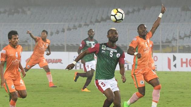 Mohun Bagan were held to a goalless draw by NEROCA FC and it continued their poor run in the I-League. (I-League) Mohun Bagan were held to a goalless draw by NEROCA FC and it continued their poor run in the I-League. (I-League)