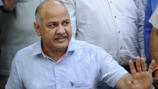 Aam Aadmi Party (AAP) leader Manish Sisodia(HT File)