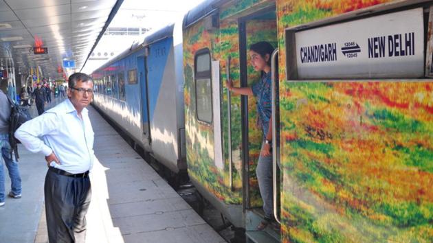 Ambala divisional railway manager Dinesh Kumar said on Tuesday that the proposal to start new trains or add coaches to trains to accommodate travellers to and from Delhi will be finalised early in January. (HT File/Representative image) Ambala divisional railway manager Dinesh Kumar said on Tuesday that the proposal to start new trains or add coaches to trains to accommodate travellers to and from Delhi will be finalised early in January. (HT File/Representative image)