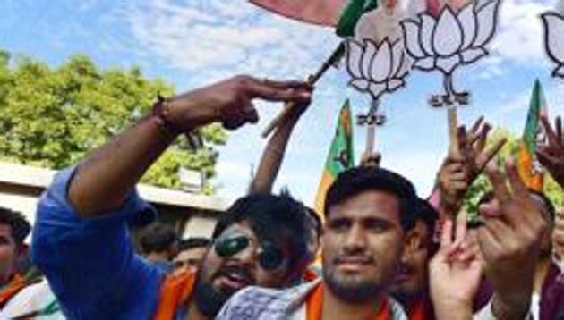 The BJP is certain to tweak its policies to win over disgruntled sections and also deploy its large cadre base for this task, a reinvigorated Congress will go all out sensing a chance to finally humble the BJP’s in its so far impregnable fortress (PTI) The BJP is certain to tweak its policies to win over disgruntled sections and also deploy its large cadre base for this task, a reinvigorated Congress will go all out sensing a chance to finally humble the BJP’s in its so far impregnable fortress (PTI)