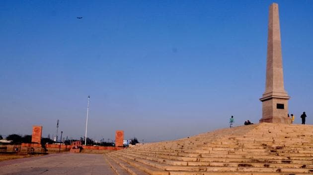 Delhi government plans to highlight several lesser known monuments which are also landmarks in Delhi’s history --already rich with globally popular locations. The Coronation Memorial obelisk seen here commemorates the ascension of King George V as Emperor of India in 1911 and the shifting of the capital from Calcutta to Delhi. (Sanchit Khanna / HT Photo) Delhi government plans to highlight several lesser known monuments which are also landmarks in Delhi’s history --already rich with globally popular locations. The Coronation Memorial obelisk seen here commemorates the ascension of King George V as Emperor of India in 1911 and the shifting of the capital from Calcutta to Delhi. (Sanchit Khanna / HT Photo)