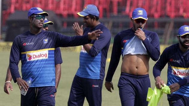 Sri Lanka practised ahead of the first Twenty20 International starting on December 20 in Cuttack. (AP) Sri Lanka practised ahead of the first Twenty20 International starting on December 20 in Cuttack. (AP)
