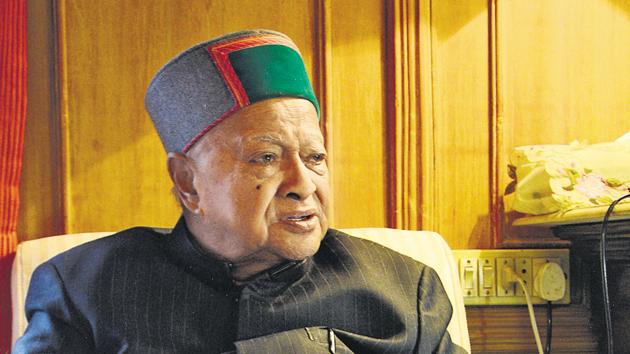 Himachal Pradesh chief minister Virbhadra Singh during the interview with HT in Shimla on October 29. (HT File Photo) Himachal Pradesh chief minister Virbhadra Singh during the interview with HT in Shimla on October 29. (HT File Photo)