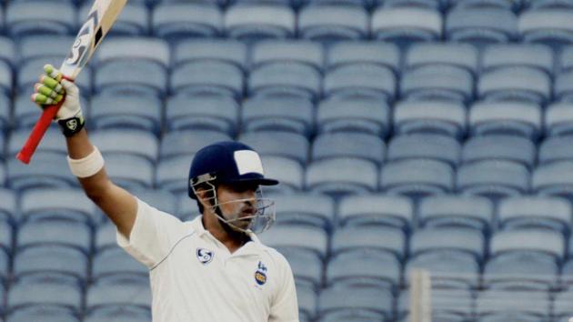 Gautam Gambhir’s century in the Ranji Trophy semi-final was a key factor in the team’s march to the final along with Navdeep Saini’s spell.(PTI)