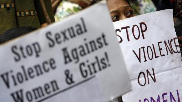 A Delhi police officer said the complainant objected to the lewd remarks by the accused and an argument followed. According to the complaint, the duo then molested her. (HT FILE) A Delhi police officer said the complainant objected to the lewd remarks by the accused and an argument followed. According to the complaint, the duo then molested her. (HT FILE)