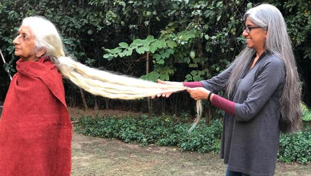 Asha Jain with her daughter Priya in south Delhi’s upscale Anand Lok. (Mayank Austen Soofi / HT Photo) Asha Jain with her daughter Priya in south Delhi’s upscale Anand Lok. (Mayank Austen Soofi / HT Photo)