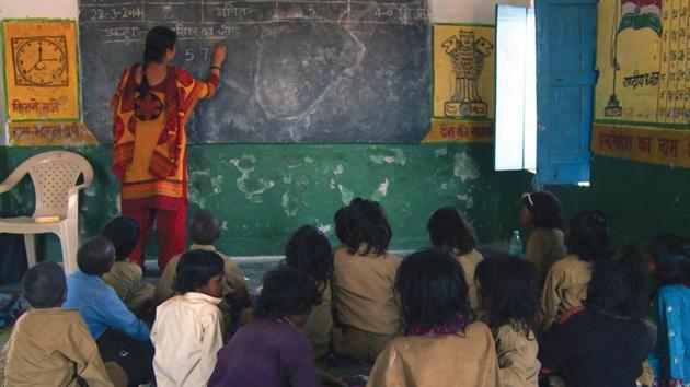 The UPTET is a must for becoming teachers in government and aided primary and upper primary schools in Uttar Pradesh. (HT Photo) The UPTET is a must for becoming teachers in government and aided primary and upper primary schools in Uttar Pradesh. (HT Photo)
